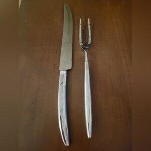 Vintage Carvel Hall Knife and Serving Fork Set